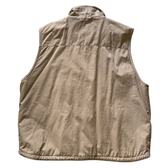 Fieldmaster Mens Khaki Utility Vest XL Multiple Pockets Hiking Hunting Camping - Picture 7 of 7